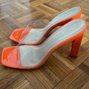 Wild Diva Orange heels